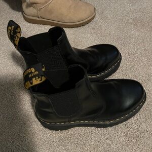 Dr Marten’s platform Chelsea boots